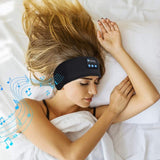 2024 Bluetooth Earphones Sports Sleeping Headband Elastic Wireless Headphones Music Eye Mask Wireless Bluetooth Headset Headband